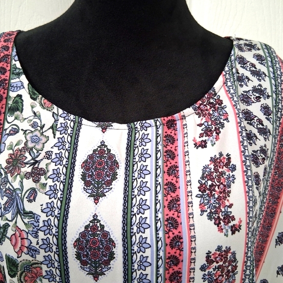 ALYX Multi Patterned Poncho Top  Size OX - Picture 2 of 9